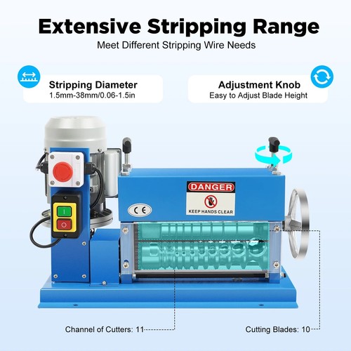 Electric wire stripping - wire,