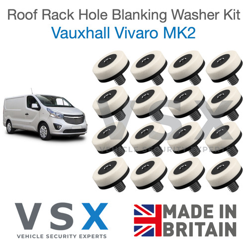 Roof rack hole blanking plugs - roof,