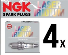 4x GENUINE NGK LASER IRIDIUM