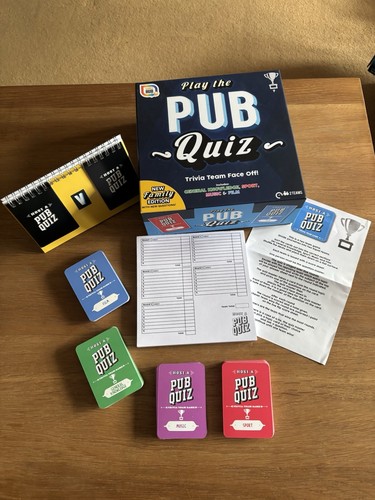 Games hub host pub - hub, quiz