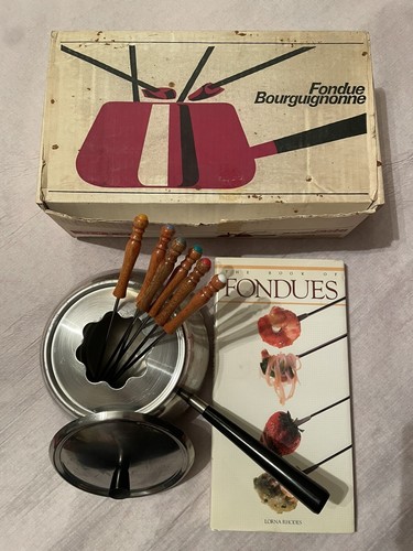 Spring vintage swiss fondue - swiss,