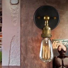 Modern Vintage Retro Industrial Rustic Sconce Wall Light Lamp Fitting Fixture UK