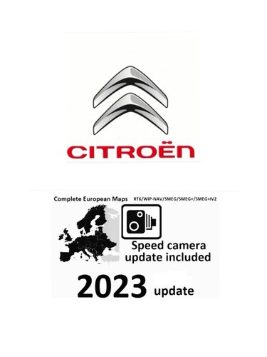 Citroen sat nav update 2023 - sat,