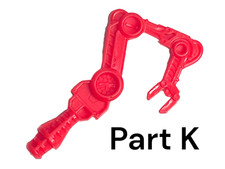 Zuru Metal Machines Gorilla Rampage Track Set Replacement Part K Piece Only