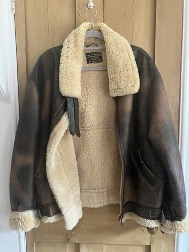 Sheepskin flying jacket - sheepskin,