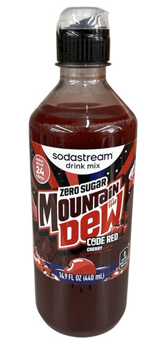 Sodastream mtn dew code - sodastream, red