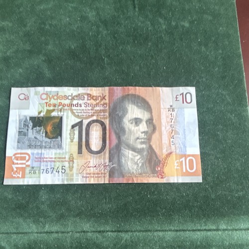 Clydesdale bank scottish - clydesdale, £10