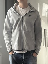 Nike Grey Tech Fleece Zip Up Size Large
