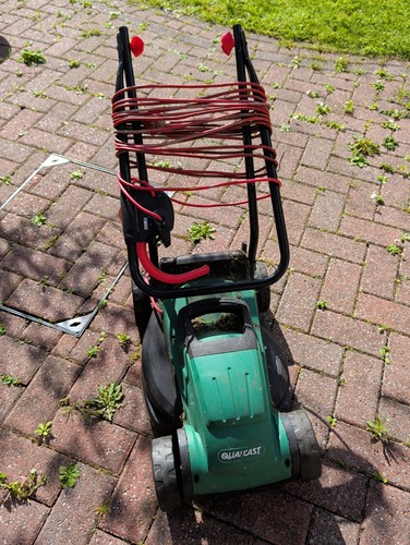 Qualcast electric lawnmower - qualcast,