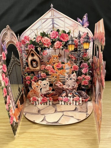 Pop cat lovers card - cat,