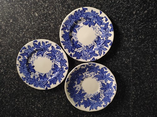 Coalport blue white - &,