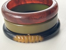 Stack 3 Vintage Bakelite