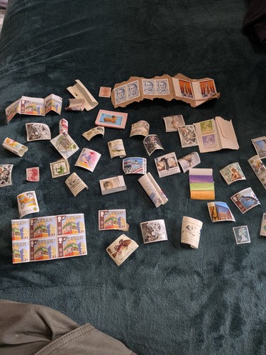 Old postage stamps worldwide - stamps,