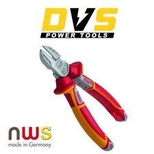 NWS N134-49-VDE-160-SB 160mm Insulated VDE 1000v Wire Cable Side Cutter Pliers