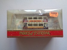 Matchbox Y15-D 1920 PRESTON TYPE TRAM.1990s.Scale 1:87. NEW/Box worn