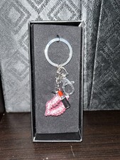 Sparkly lips keyring : New
