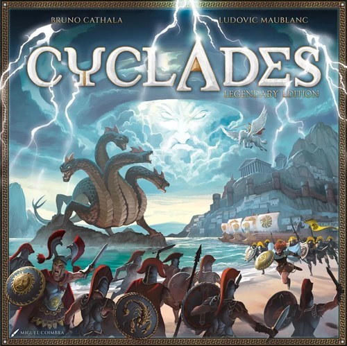 Cyclades board game legendary - board,