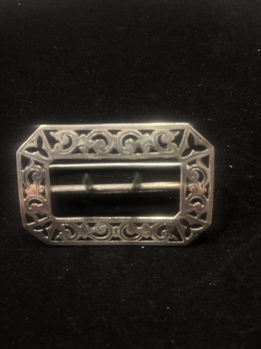 Stunning silver belt buckle - stunning,