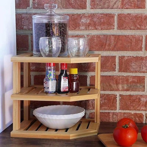 Tier bamboo corner kitchen - tier,