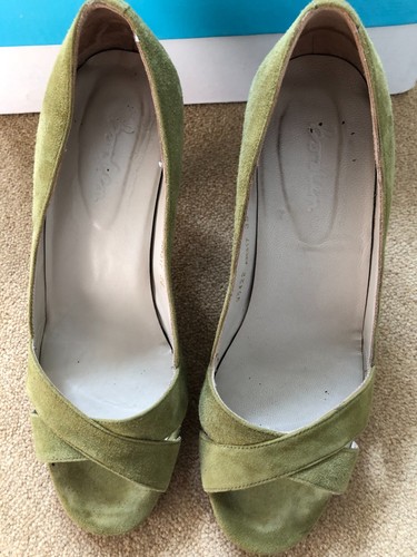 Boden lime green - , suede