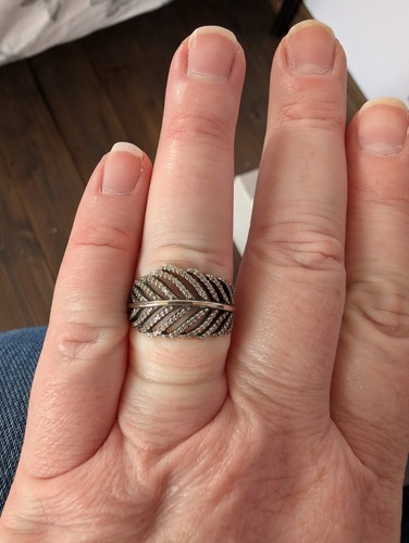 S925 pandora feather - s925, ring