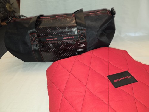 Mercedes amg bag black - amg, black/red