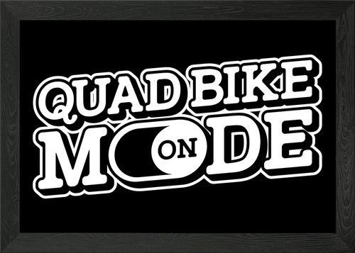 Quad bike atv framed - quad, art