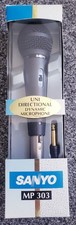 Sanyo mp303 dynamic microphone - sanyo,
