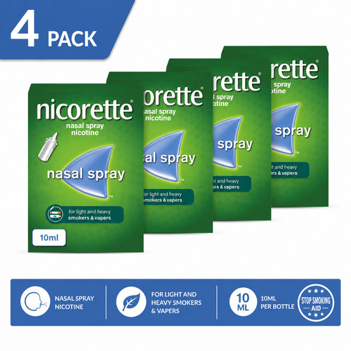 Nicorette nasal spray 10ml - spray, x4
