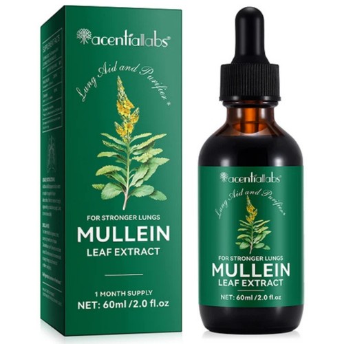 Mullein leaf extract drops - leaf, for