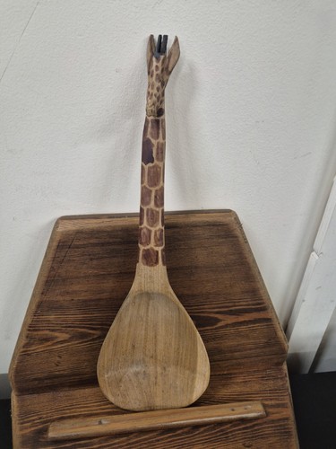African serving spoon - african,