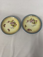A Pair of Antique Royal Bonn Franz Anton Mehlem Plates