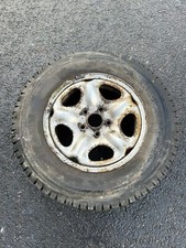 Land Rover Freelander Mk1 96-06  5 stud steel spare wheel with good tyre