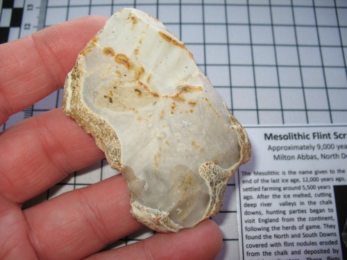 Mesolithic flint stone age