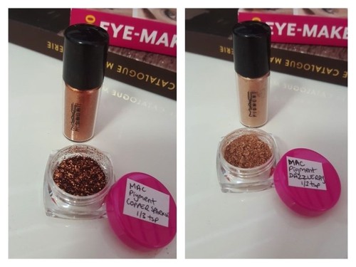 Authentic mac pigment - authentic, x2