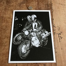 vintage photograph motorcycle