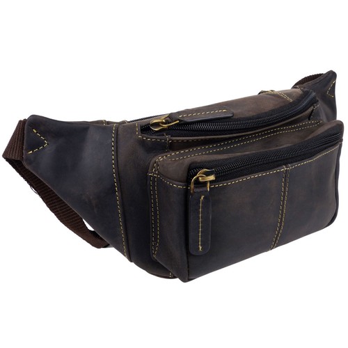 Top quality oil leather bum - top,