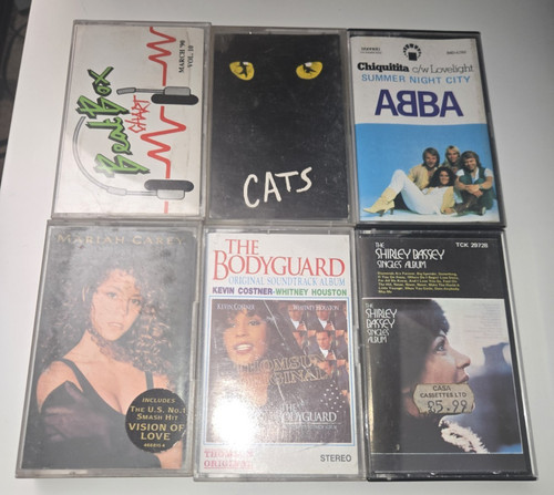 Job lot cassette - lot, tape