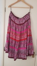 WAREHOUSE  Boho Tiered Silk