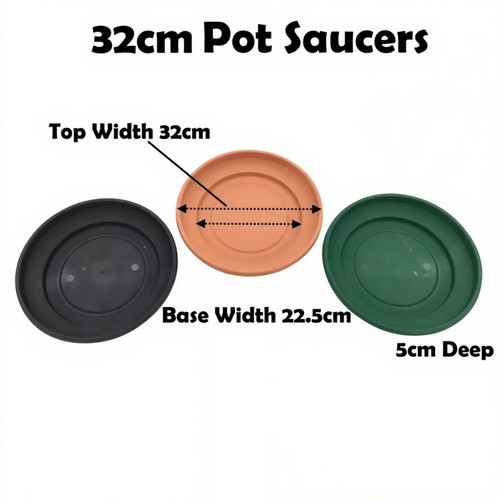 Plant pot saucer round strong - round,