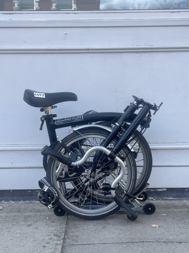 Brompton m3r folding bike 3 - m3r,