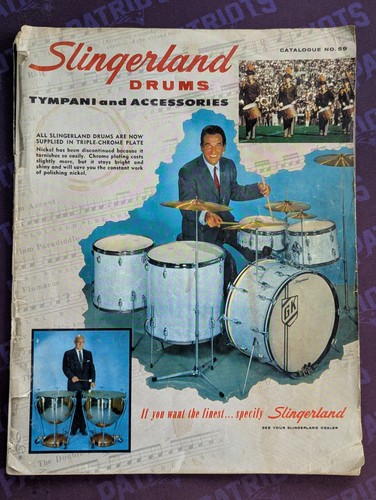 1960 slingerland drums - 1960, catalog