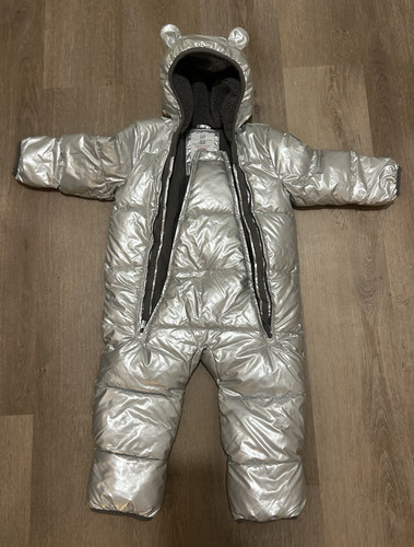 Gap baby silver hooded - baby,