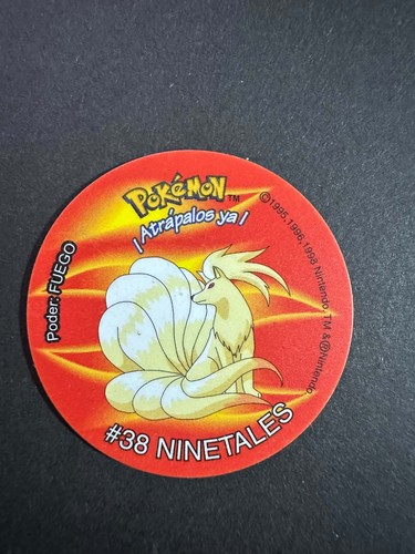 Pokemon tazo ninetales - pokemon,