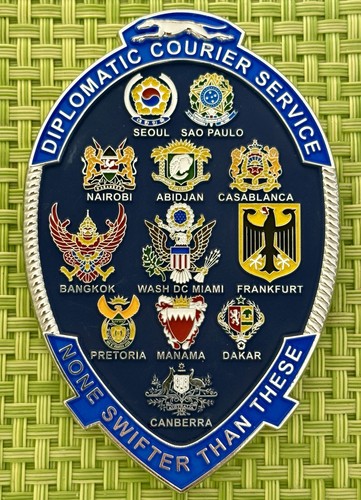 Diplomatic courier service - diplomatic,