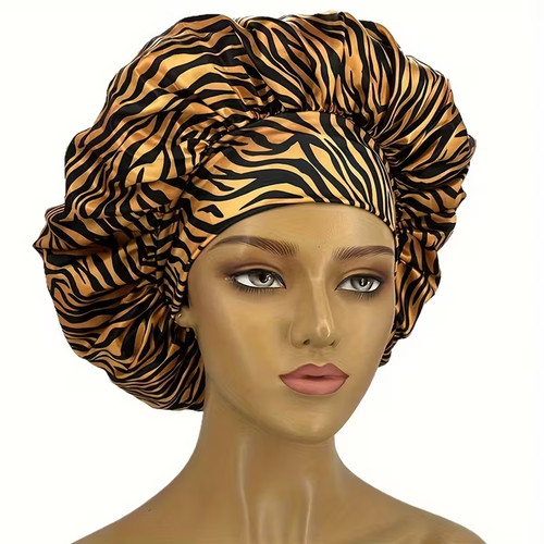 Leopard print bonnet - bonnet,