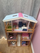 Kidkraft Wooden Dolls house for children kids play- used, good condition. 