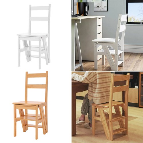 Wooden folding ladder - folding,