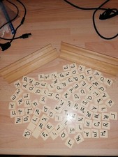 Scrabble Tiles racks letter