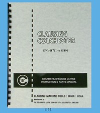 Clausing Colchester 15" Lathe